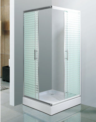 ถาด ABS 5mm กระจกนิรภัย ห้องอาบน้ำ เปลือกฝักบัว 900x900x1950mm